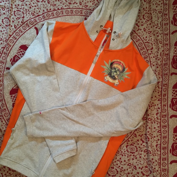 💚Custom “Stick Figure” Zip-up Jacket💚 - Picture 1 of 4